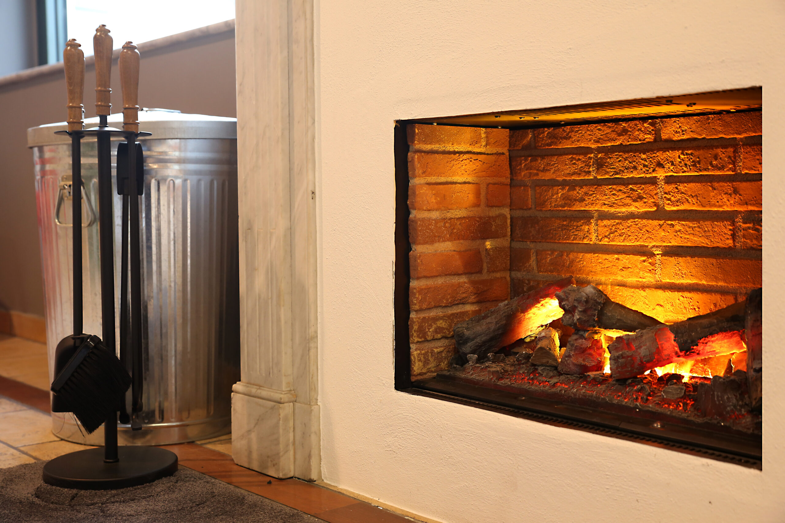 FOCOLARE 60 MATTONI | caminetti elettrici ad acqua | maisonFire